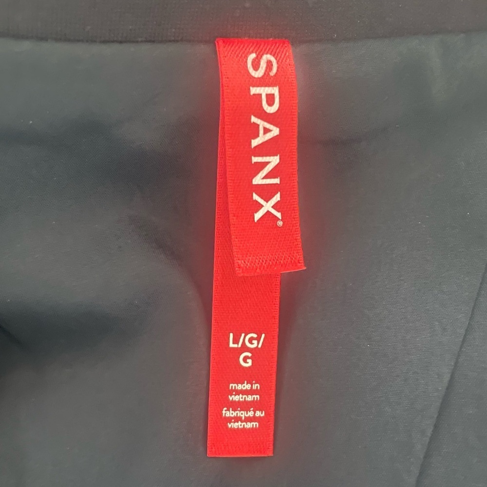 Spanx Perfect Collarless Blazer in Classic Navy Large NWT - Picture 9 of 13
